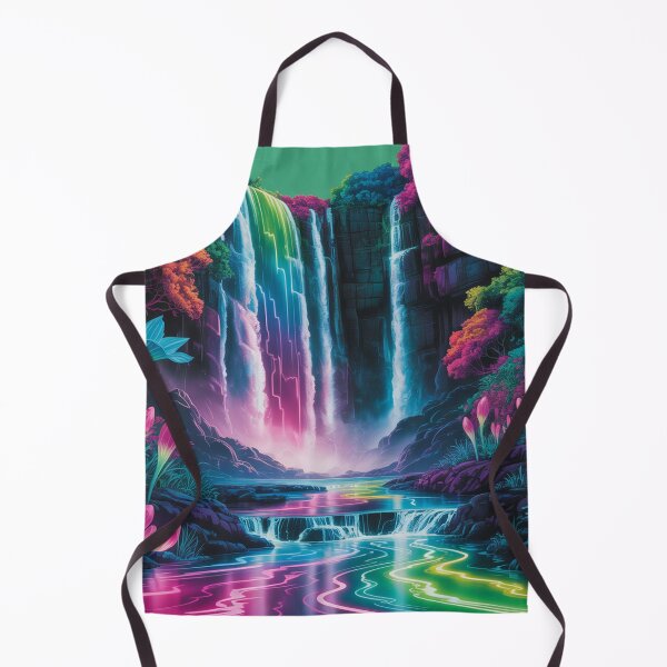 Item preview, Waterfall in psychedelic style. designed and sold by Lilashakti ⭐️ ⭐️ ⭐️ ⭐️ ⭐️.
