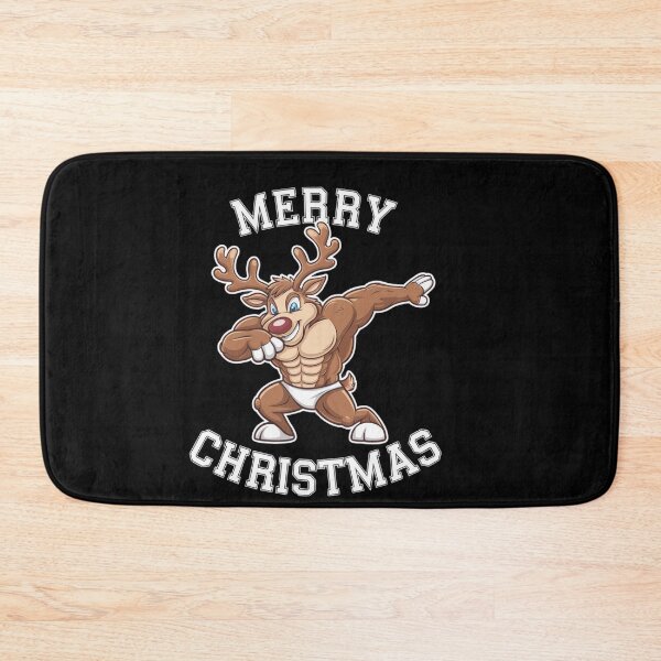 Item preview, Dabbing Muscle Bear Christmas designed and sold by Tee Studio.
