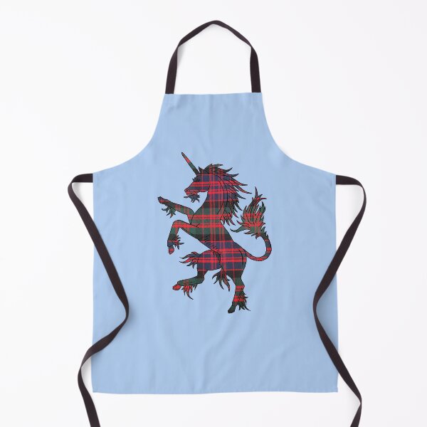 Item preview, MacDonald Modern Tartan Unicorn designed and sold by Murph's Images.
