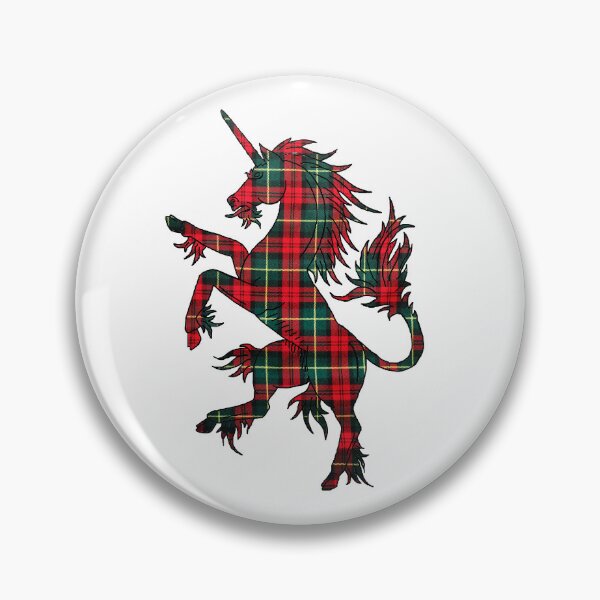 Item preview, Old Country Tartan Unicorn designed and sold by Murph's Images.