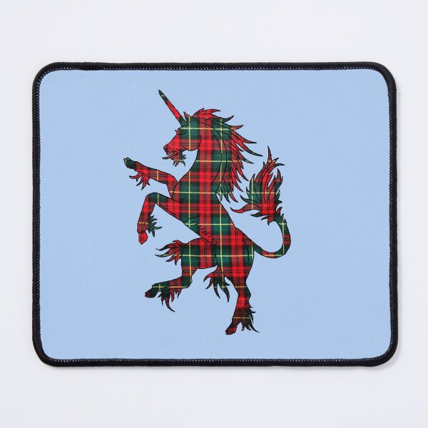 Item preview, Old Country Tartan Unicorn designed and sold by Murph's Images.