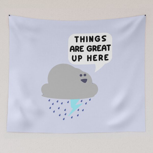 Item preview, Funny Thunderstorm Cloud designed and sold by 622Strands.