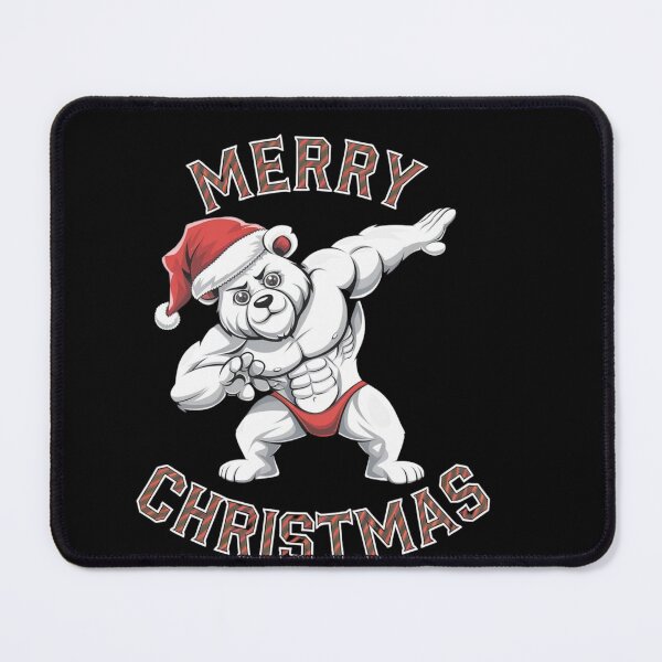 Item preview, Flexing Bear for Christmas designed and sold by Tee Studio.