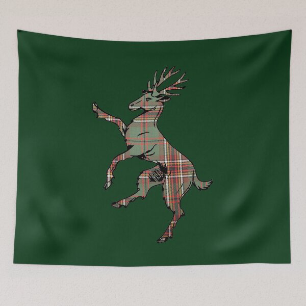 Item preview, Murphy Tara Tartan Stag designed and sold by Murph's Images.