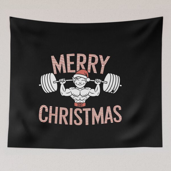 Item preview, Santa Bear with Muscles designed and sold by Tee Studio.