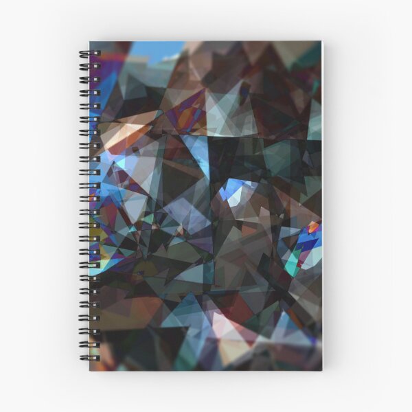 Item preview, Triangle crystal geometric digital illustration designed and sold by christianmuller.