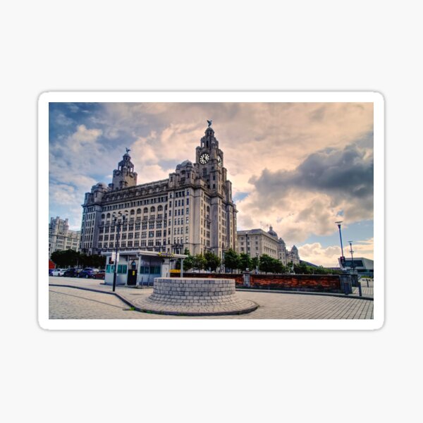 Item preview, Royal Liver Building Liverpool designed and sold by Alisonchambers2.