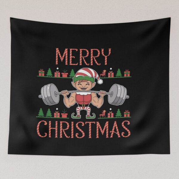 Item preview, Happy Holidays with Buff Bear designed and sold by Tee Studio.