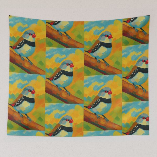 Item preview, Diamond Firetail designed and sold by MRageebArt.