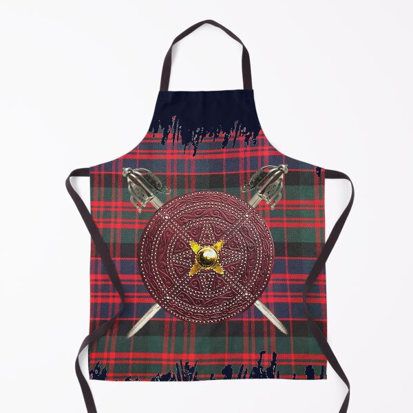Item preview, Targe and Swords MacDonald Tartan designed and sold by Murph's Images.