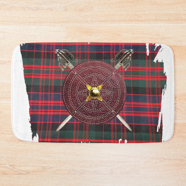 Item preview, Targe and Swords MacDonald Tartan designed and sold by Murph's Images.