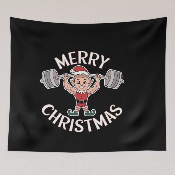 Item preview, Bear Bodybuilder Christmas designed and sold by Tee Studio.