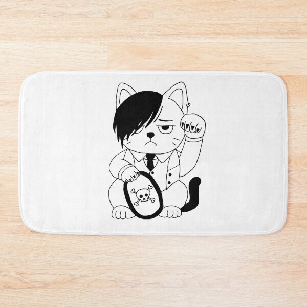 Item preview, Emo Maneki Neko Skull designed and sold by Purrgatory Pop.