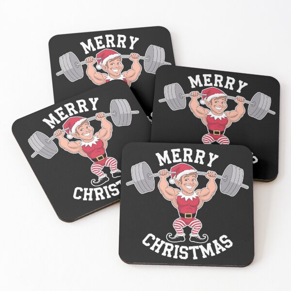Item preview, Muscles and Mistletoe Bear designed and sold by Tee Studio.