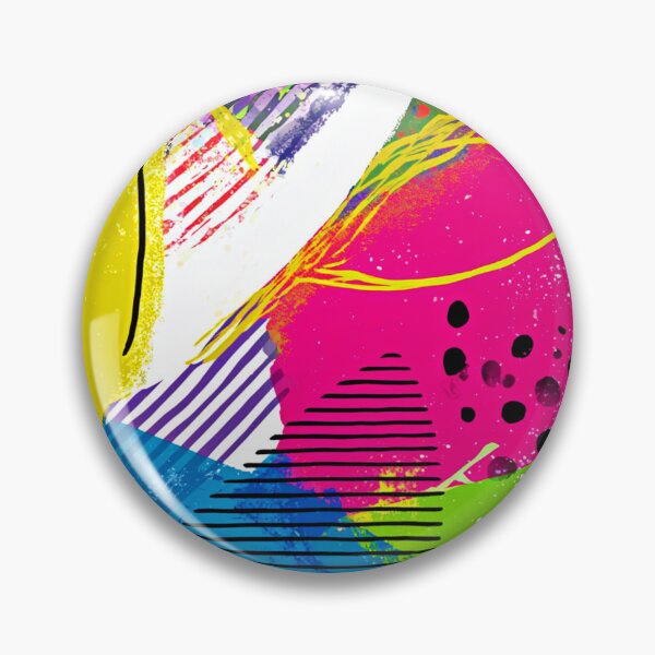 Item preview,  Digital art work3 "Vibrant Geometric Shapes and Nature Elements in Bold Contrast" designed and sold by Richenda.