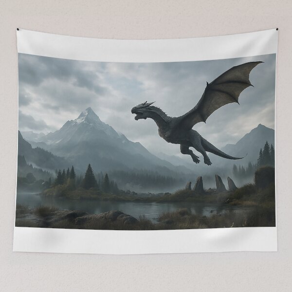 Item preview, Big Dragon Mountain designed and sold by autrouvetout.