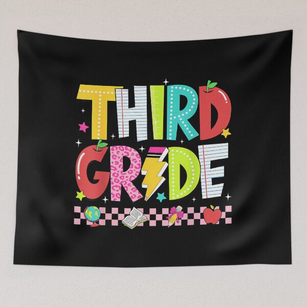 Item preview, Groovy Third Grade Team Back To School Teachers Girls Kids designed and sold by cawtoon.