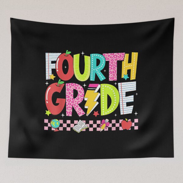 Item preview, Groovy Fourth Grade Team Back To School Teachers Girls Kids  designed and sold by cawtoon.