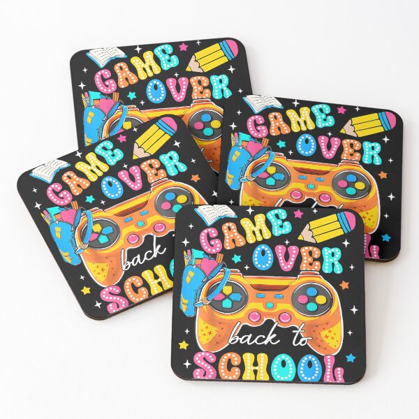 Item preview, Game Over Back To School Funny Gamer Teacher Student Kids designed and sold by cawtoon.