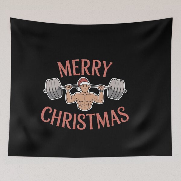 Item preview, Fit Bear Holiday Joy designed and sold by Tee Studio.