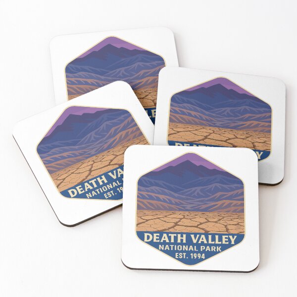 Item preview, Death Valley National Park Retro Sticker designed and sold by Ismeal Von.