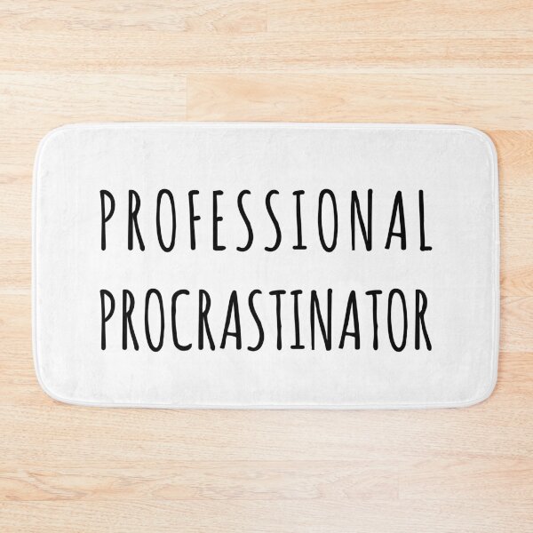 Item preview, Professional Procrastinator, Unique designed and sold by villacreativa.