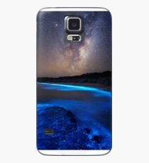 Milky Way Over Sea Sparkle Bay Case/Skin for Samsung Galaxy