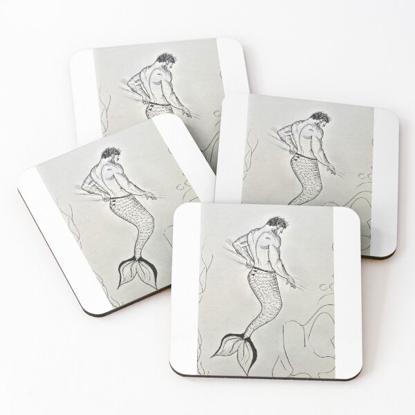 Item preview, Merman after the battle designed and sold by Kostis is drawing.