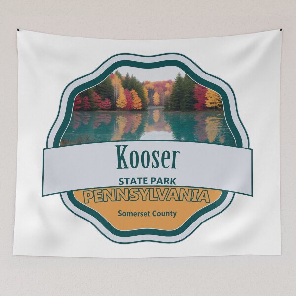 Item preview, Kooser State Park, Somerset County, Pennsylvania designed and sold by Wanderful-roads.
