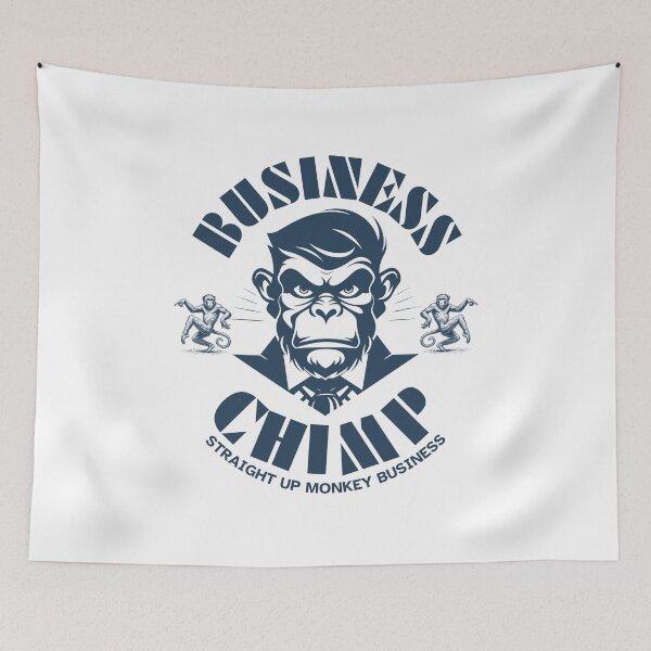 Item preview, Business Chimp designed and sold by UNK-Fatigues.