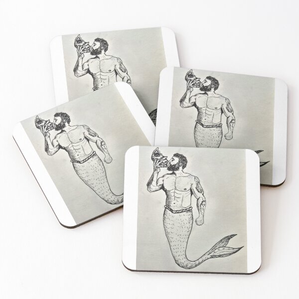 Item preview, The Calling Merman designed and sold by Kostis is drawing.