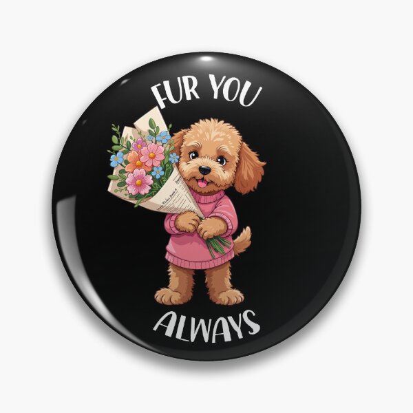 Item preview, Cute Cavapoo Fur You Always Valentine Dog Lover Mom Dad designed and sold by FurryHavenPH.