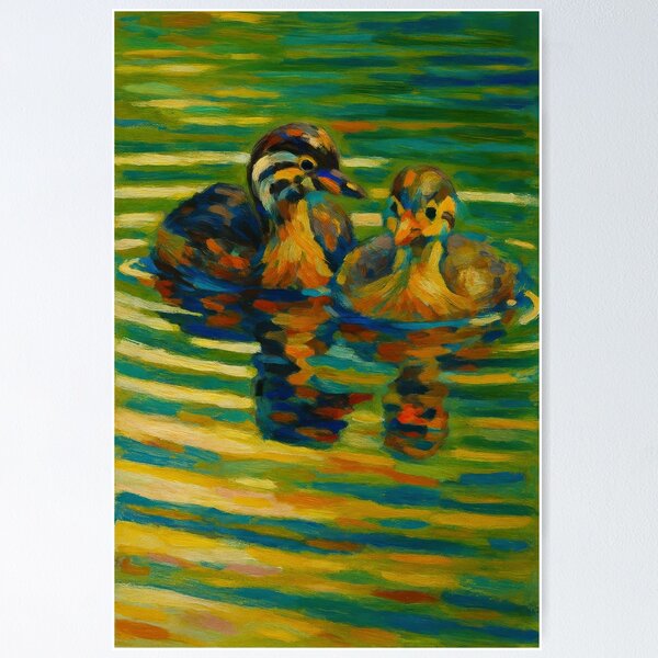 Item preview, Grebe Pair designed and sold by MRageebArt.