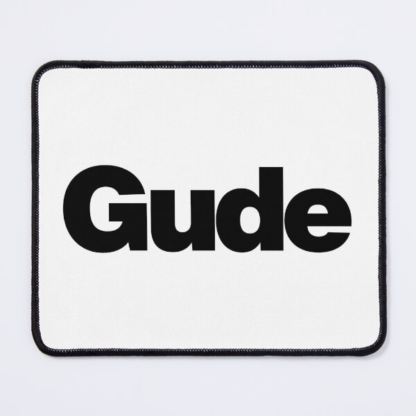 Item preview, Gude – Urban greeting in plain text designed and sold by nkhookysun.