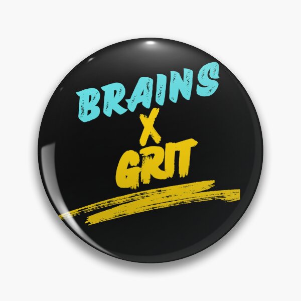 Item preview, BRAINS X GRIT CREATIVES designed and sold by SuccessWave976 Store.