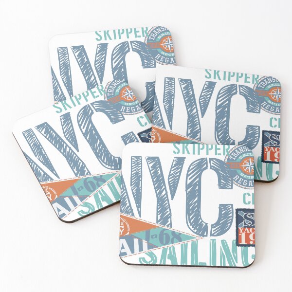 Item preview, NYC Sailing Club- Regatta Style designed and sold by PIXEL WORN.