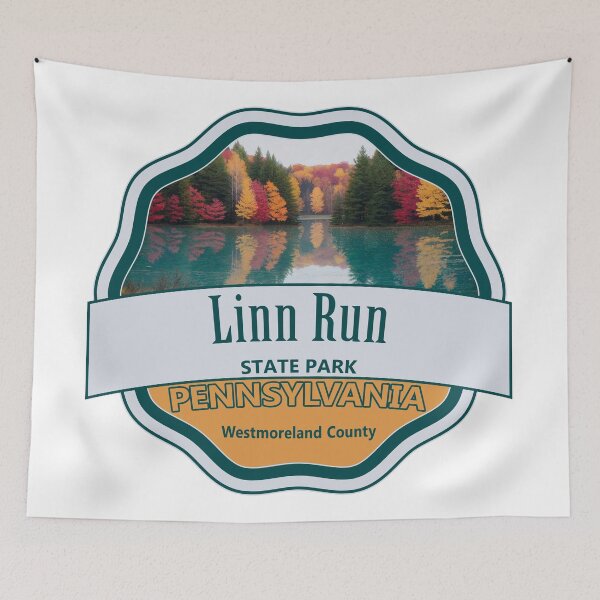 Item preview, Linn Run State Park, Westmoreland County, Pennsylvania designed and sold by Wanderful-roads.