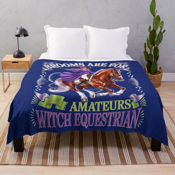 Item preview, Brooms Are For Amateurs Witch Equestrian designed and sold by box-artshop.