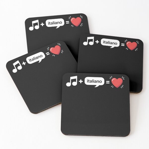 Item preview, Italiano + Music = Love Graphic Tee designed and sold by EwaVerse.