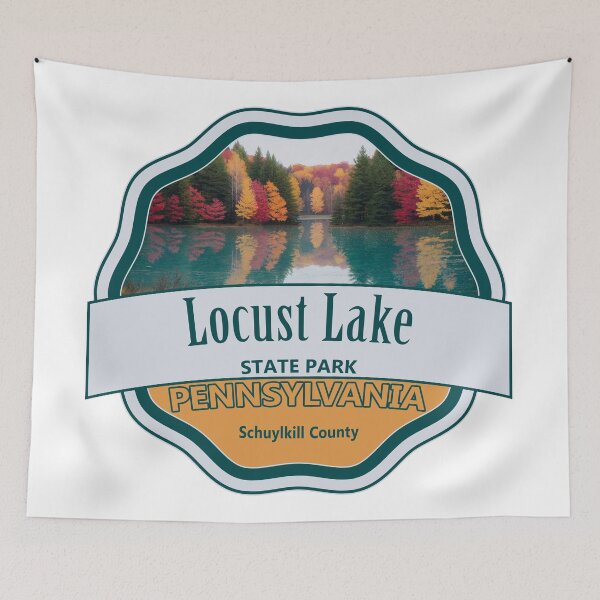 Item preview, Locust Lake State Park, Schuylkill County, Pennsylvania designed and sold by Wanderful-roads.