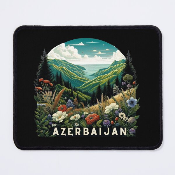 Item preview, Azerbaijan - Nature Landscape designed and sold by Myra365Art.
