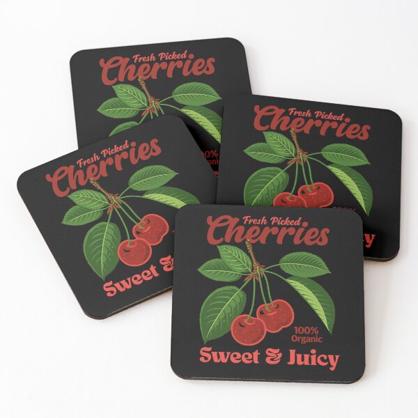 Item preview, Retro Cherries Fruit Commercial Graphic Art Style designed and sold by Blok45.