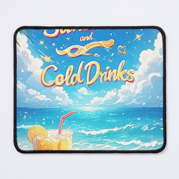 Item preview, “Powered by Sunshine and Cold Drinks.” designed and sold by xSeishinx.