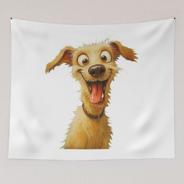 Item preview, Completely over the moon – The happiest dog in the world designed and sold by Snuffolino.