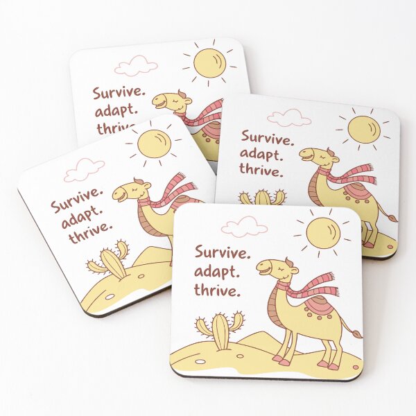 Item preview, Survive. Adapt. Thrive designed and sold by koki4you.