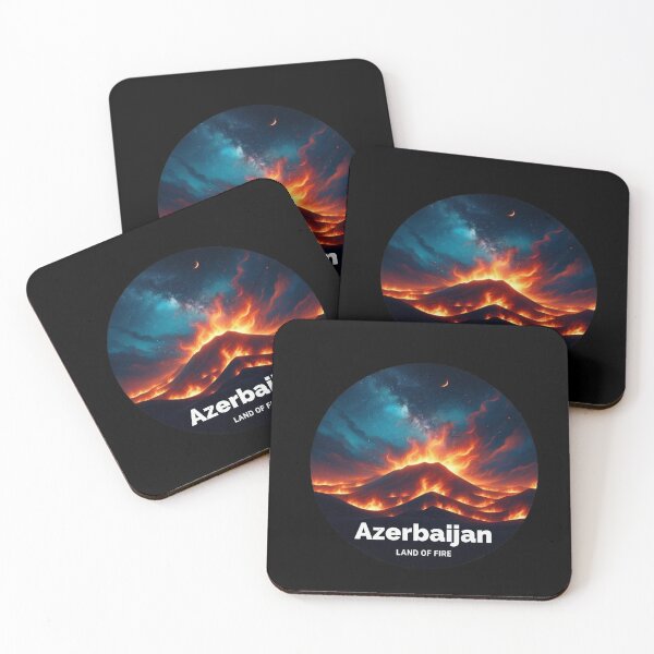 Item preview, Azerbaijan - Land of Fire designed and sold by Myra365Art.