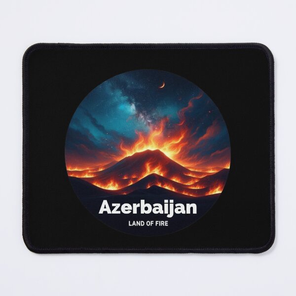Item preview, Azerbaijan - Land of Fire designed and sold by Myra365Art.