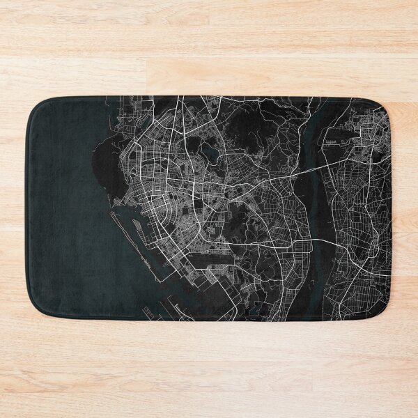 Item preview, Kaohsiung City Map of Taiwan - Dark designed and sold by deMAP.