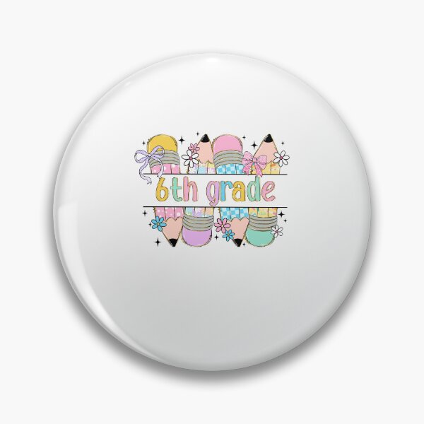 Item preview, Sixth Grade Coquette Pencil Bow Back To School 6th Grade designed and sold by MOHITSALVI.