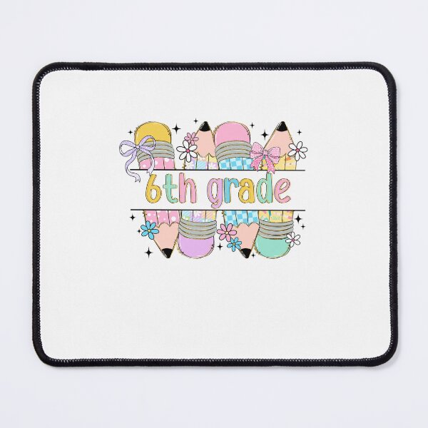 Item preview, Sixth Grade Coquette Pencil Bow Back To School 6th Grade designed and sold by MOHITSALVI.
